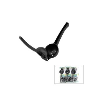 İBİCO İ22-354 ( EKO & SİYAH ) ( KOLLU PRES MODELİ ) ( ÇELİK METAL ) LİMON & MEYVE SIKACAK ( ÇAP: 7CM ) (DERİNLİK: 3.5CM) (SAPLI : 21.5CM)*12X12