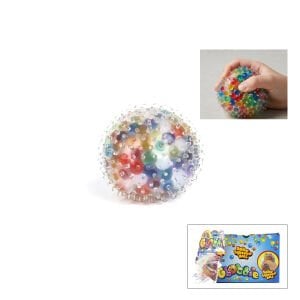 GLOBBİE KOD-3030-2023 ( TIRTIKLI ) ( BEYİN ) STRES TOPU ( SIKIŞTIRMALI SULU TOPLAR ) ( 65MM )*12X24