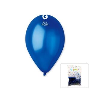 GEMAR GM-110-36-54 ( METALİK & MAVİ ) BALON ( 11'' & 28CM & 100PCS )*1X50