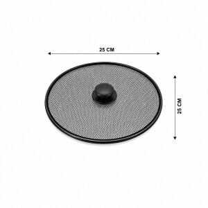 İBİCO İ22-418 ( KULPLU ) ( 25CM ) TEL YAĞ SIÇRATMAZ ( METAL ÇERÇEVE )*12X12