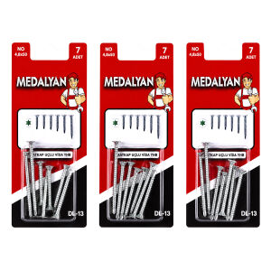 MEDALYAN DL-13 ( 4.8X50 ) ( 7PCS ) MATKAP UÇLU VİDA YHB*12X12