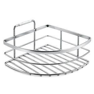 İBİCO K13-098 ( LAMALI ) ( TEK KATLI & ÜÇGEN ) ( KROM ) ( METAL ) BANYO KÖŞELİK & DUŞKABİN RAF*60
