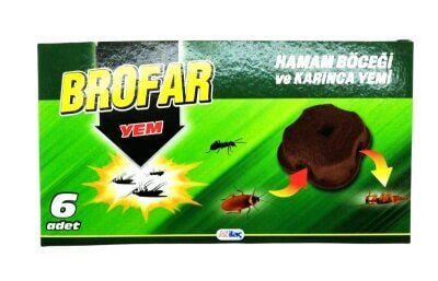 BROFAR ( 6PCS ) HAMAMBÖCEĞİ VE KARINCA YEMİ*6X8