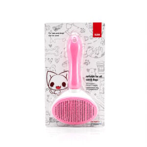 MUJGAN MJGN-192 ( PRATİK PET TÜY FIRÇASI ) ( KEDİ - KÖPEK TARAK & TEMİZLİK FIRÇASI ) (BAS TUŞA=TARAK TEMİZLE) (PET SHOP)*100
