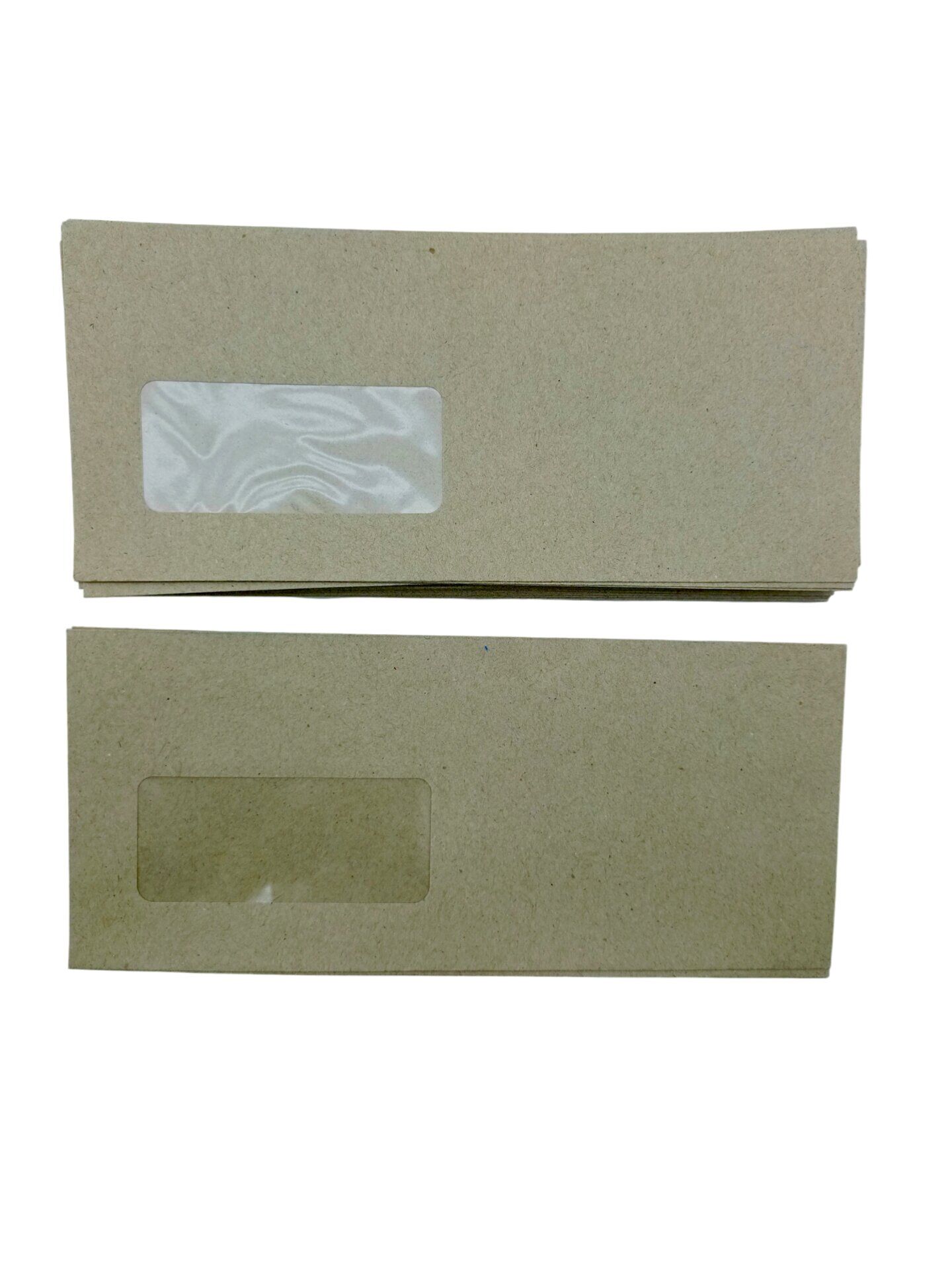 ASİLDOĞAN SA-049627-067447 (KAHVERENGİ) (PENCERELİ & KRAFT) DİPLOMAT ZARF (SİLİKONLU) (90GR) (105X240MM) (500LÜ)*1X10