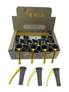 ORAK KOD-400 ( GOLD KOLLU & SİYAH HUNİ ) ( METAL ) CEVİZ & FINDIK KIRACAK*24X5