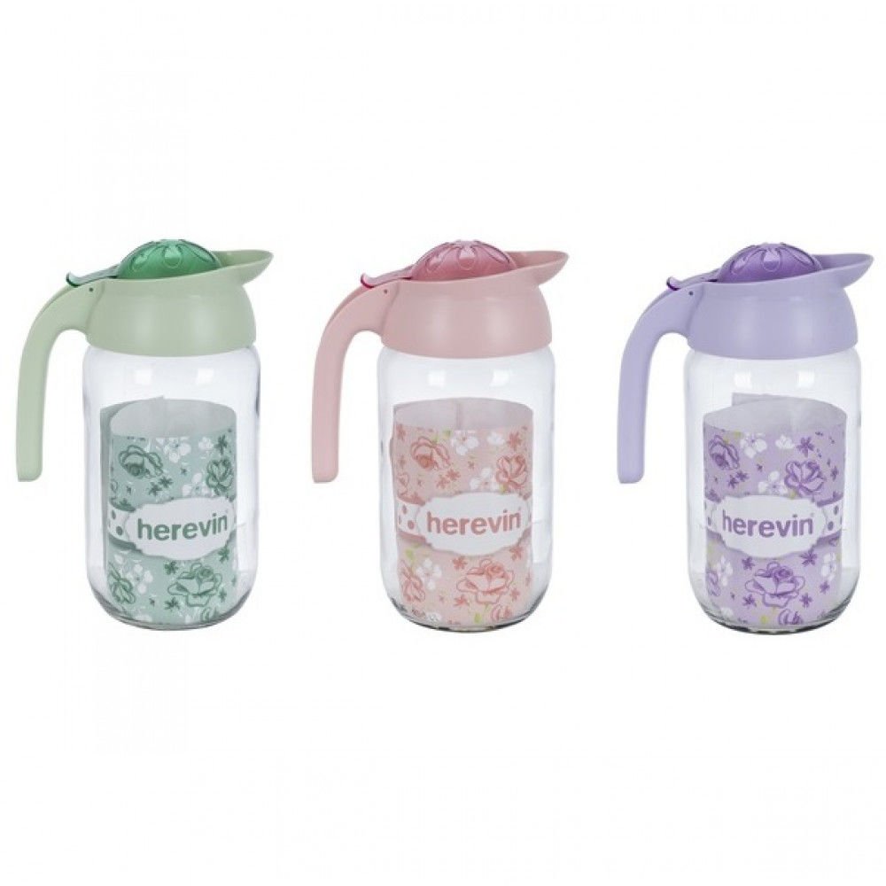 1.5 LT CAM SÜRAHİ (PEMBE, MOR, YEŞİL) *6