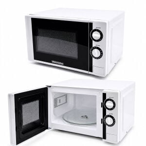 AWOX P20 ( BEYAZ ) ( 5 GÜÇ KADEMESİ & MODERN ÖN PANEL ) ( BEYAZ ) MİKRODALGA FIRIN ( BUZ ÇÖZME ÖZELLİĞİ ) ( 20LT & 700W )*1