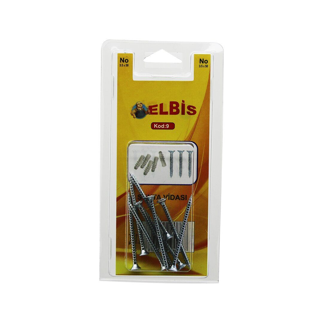 ELBİS-09 ( NO-3.5X50 ) SUNTA VİDASI*12X24