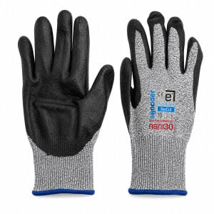 EGEBANT G-331734 ( ZEBRA ) ( NO 10 ) ( XLARGE ) ( KESİLME DİRENÇLİ ) NİTRİL İŞÇİ ELDİVEN ( BANDI )*10X6