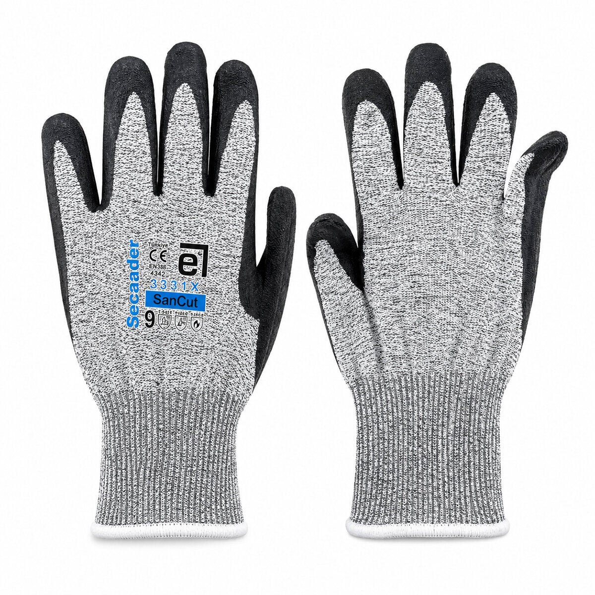EGEBANT G-331734 ( ZEBRA ) ( NO 9 ) ( MEDİUM ) ( KESİLME DİRENÇLİ ) NİTRİL İŞÇİ ELDİVEN ( BANDI )*10X6
