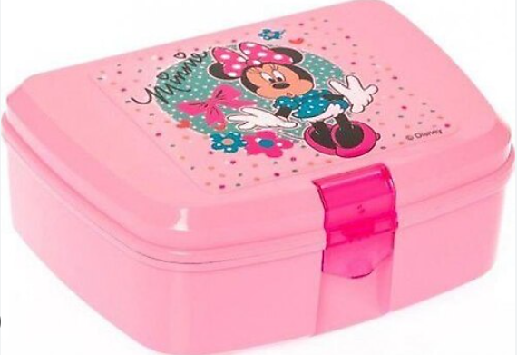 LİSANSLI DESENLİ BESLENME KUTUSU - MİNNİE *24