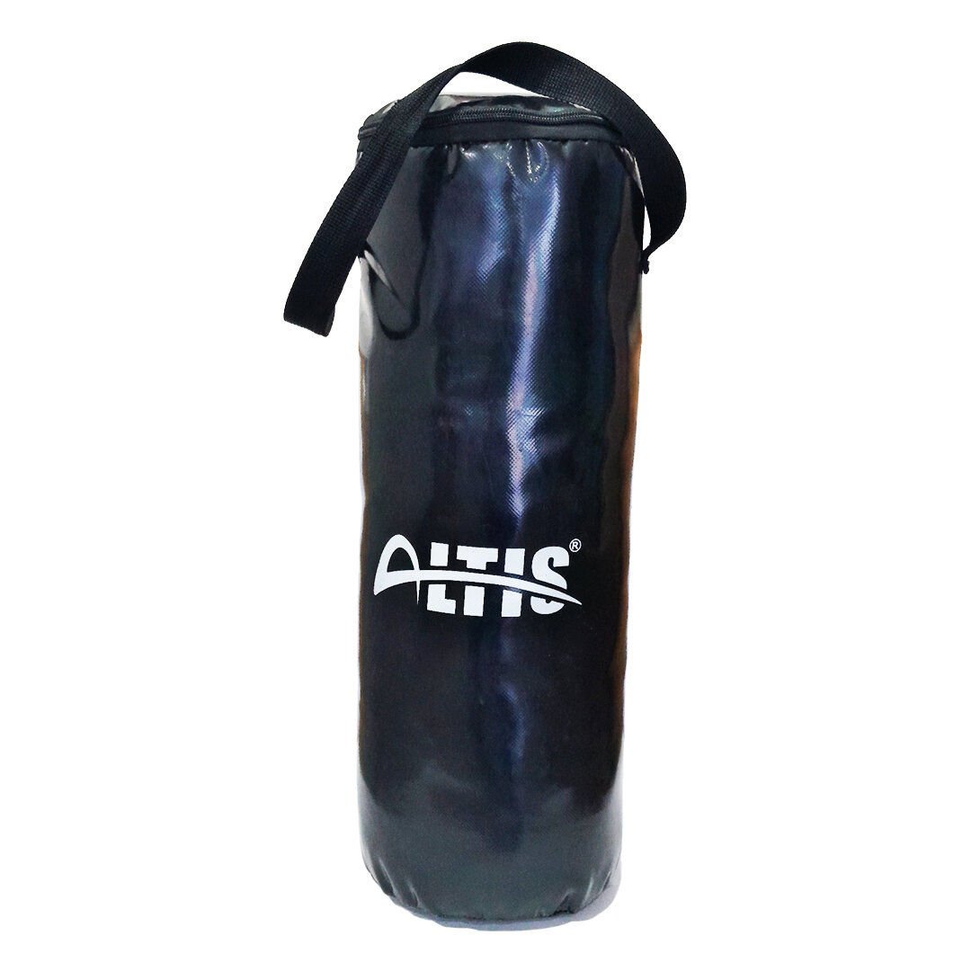 STRESSBOKS ( 50X20 = KÜÇÜK BOY ) BOKS TORBASI ( ZİNCİRLİ ASKI ) ( KUM=KUMAŞ & DERİ PARÇALARI )*1
