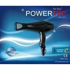 POWERTEC TR-601S SAÇ KURUTMA & FÖN MAKİNESİ 2500W PERFORMANS*12