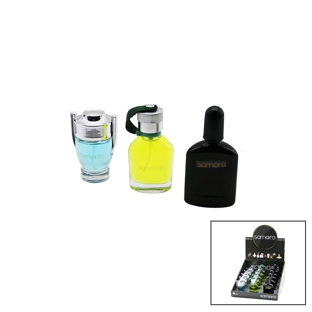 SAMORA SB-100 ( BAY ) ( MİX ) EDIT PARFÜM ( CAM ŞİŞE ) 30ML*15X5