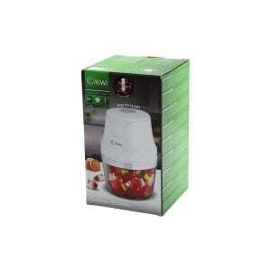 KİWİ KC-8203 ( USB ŞARJLI MİNİ ) ( 3 BIÇAKLI ) BLENDER RONDO GIDA DOĞRAYICI ( 350ML=MİKA KRİSTAL HAZNE )*24