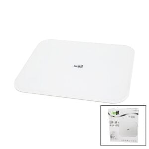 TECHFİT TF-1070 (GİZLİ EKRAN &SOFT BEYAZ CAM ZEMİN ) DİJİTAL BASKÜL TERAZİ TARTI (180KG) (SENSÖR &LED EKRAN &ODA℃)*10