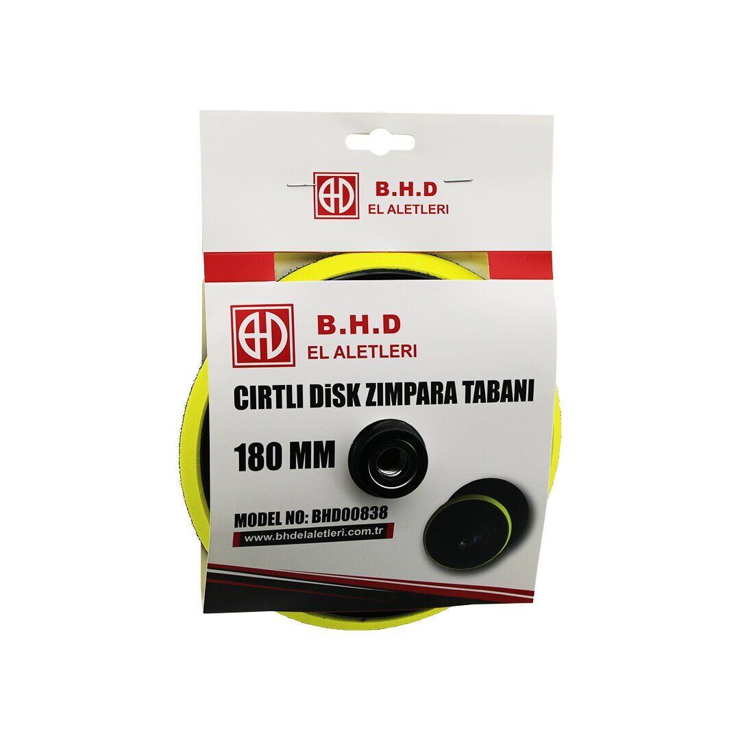 PLASTIC BACKING PAD LRD-27 ( 7'' & 180MM ) CIRTLI DİSK ZIMPARA TABANI ( BRKT-324486 )*100