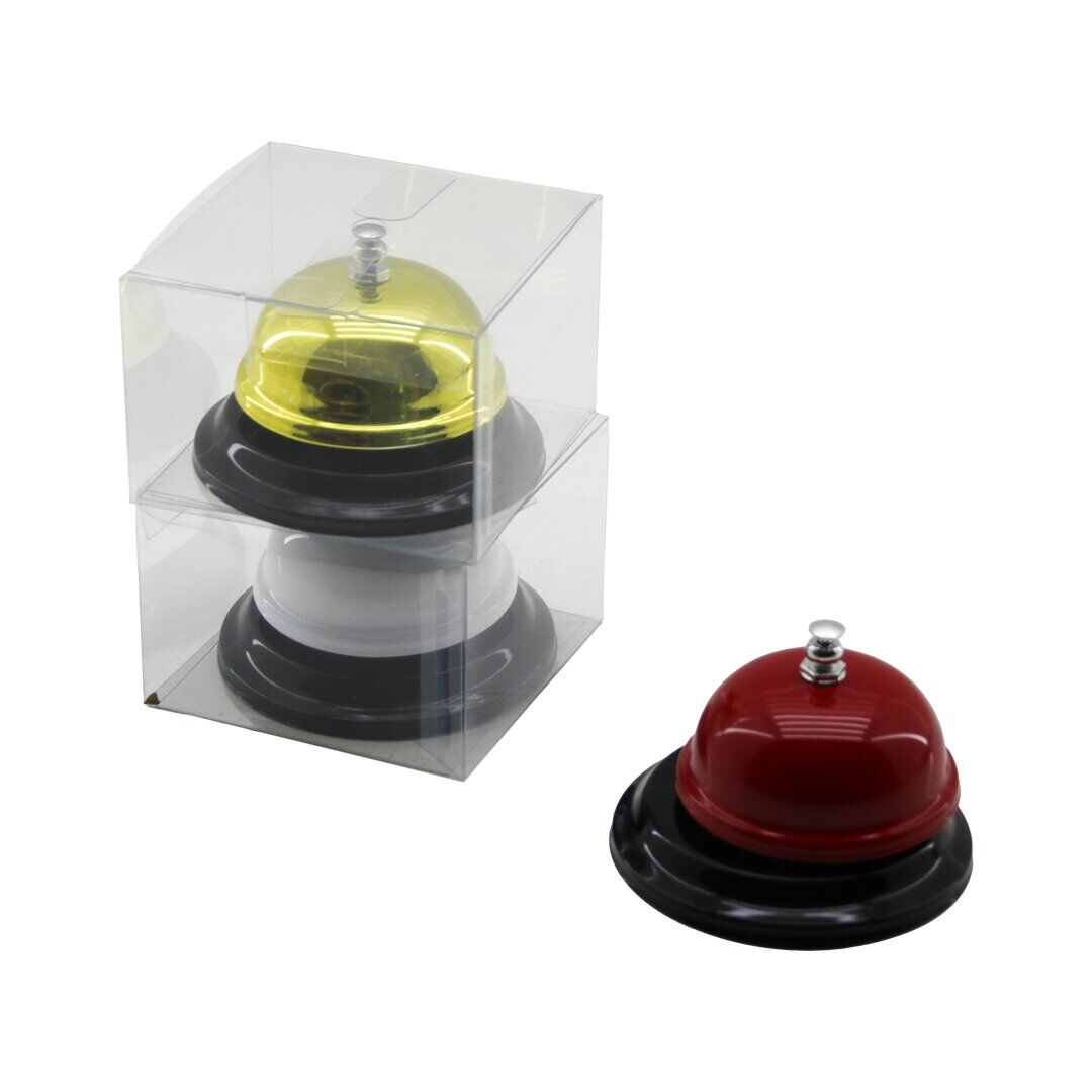 İBİCO NO-088 ( BASMALI & BÜYÜK ) RESPSİYON RESTORANT OTEL ZİLİ ( ÇAP : 8.5CM  BOY : 6CM )*180