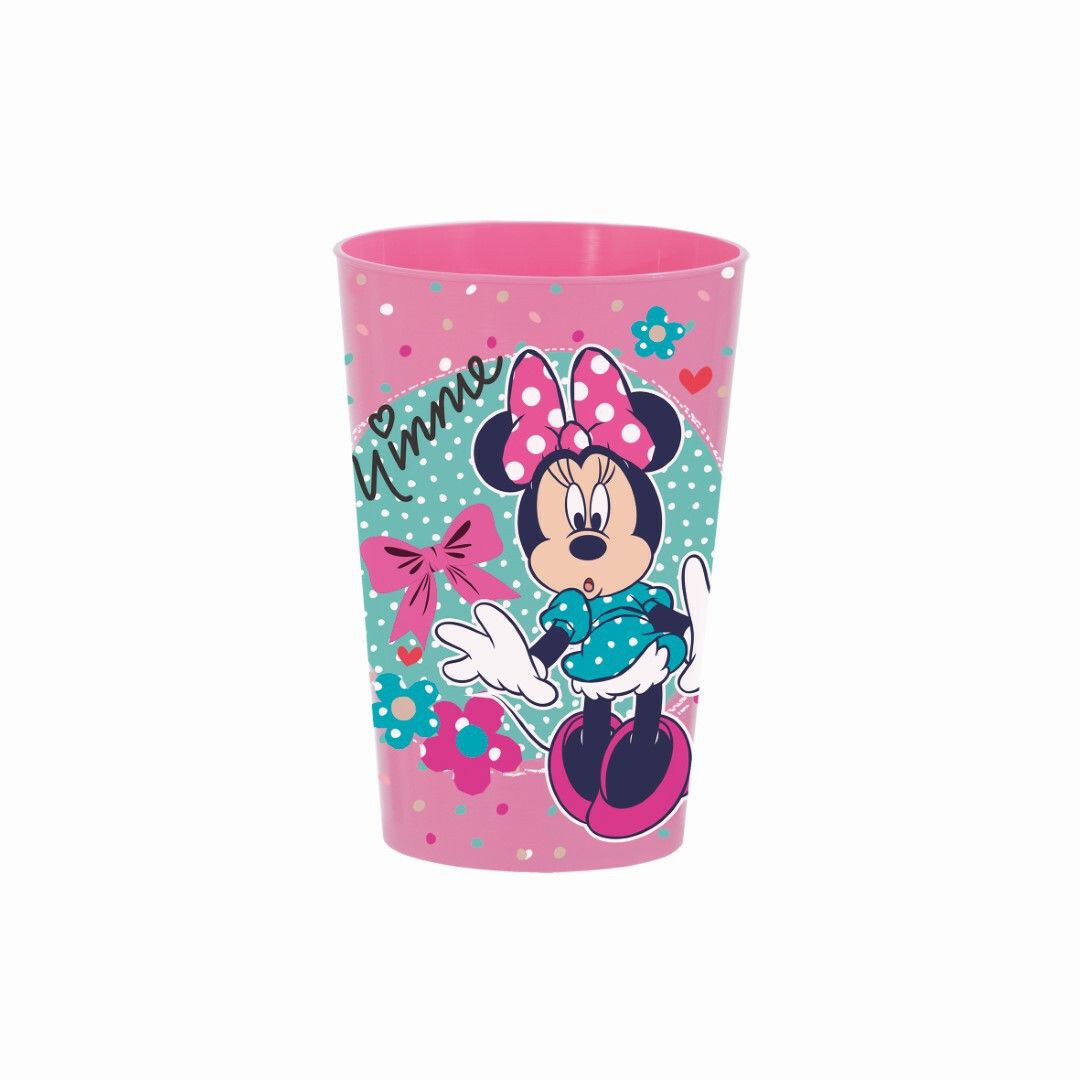 340 CC LİSANSLI DESENLİ BARDAK - MİNNİE DOTTY *48