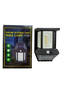 SOLAR INTERACTION WALL LAMP TK-888 SDR-888 ( TEK LAMBA )( SOLAR & SENSÖRLÜ ) APLİK DUVAR LAMBASI ( DIŞ MEKAN ) ( 5.5V & 1W & 1800mAh )*100