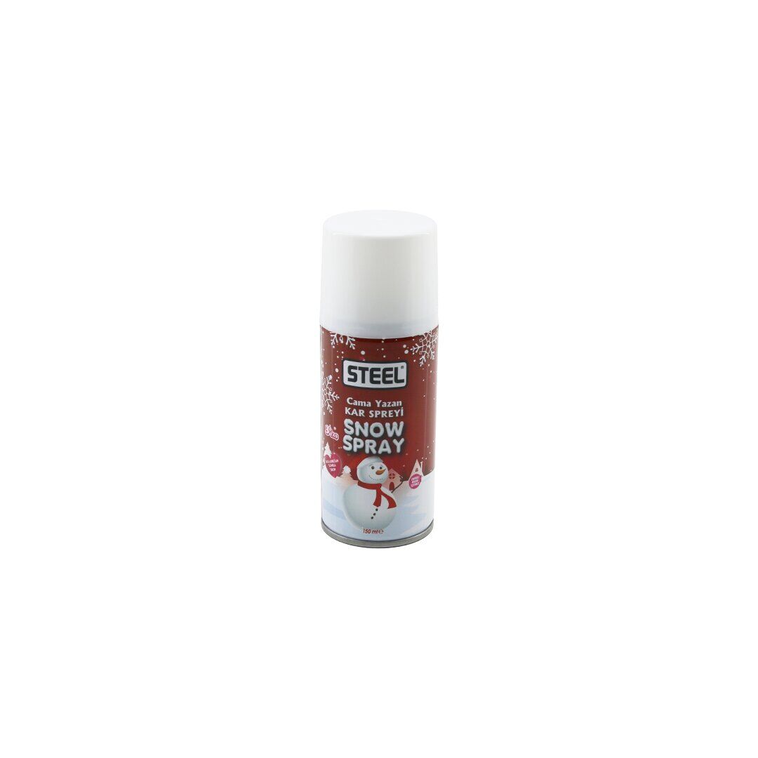 STEEL CK-7597 SNOW PARTY SPRAY KAR SPREYİ 150ML ( HER YÜZEYE KAR EFEKTLİ YAZI YAZMA )*12X6