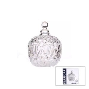 GLASS JAR TG-001-1 CAM LOKUMLUK & ŞEKERLİK*96