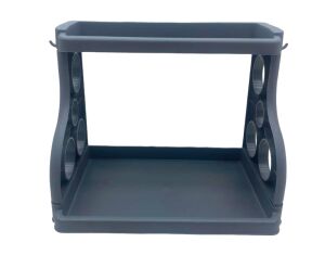 ELEGANCE K-629 ( GRİ ) MUTFAK TEZGAH ÜSTÜ DÜZENLEYİCİ ORGANİZER*12