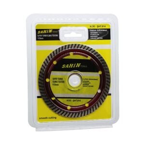 ŞAHİN TOOLS ŞHT-014 ( MERMER & GRANİT & SERAMİK ) İNCE HASSAS TURBO KESİCİ DİSK ( SPRAL TAŞI ) 115X22.2-3MM*10X20