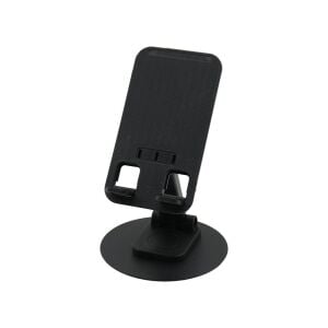 MULTİFUNCTİONAL DEMPOWER DP-400 (METAL DÖNER TABANLI) (AKROBAT) MASA ÜSTÜ TELEFON TUTACAK (SİYAH PLASTİK)*200