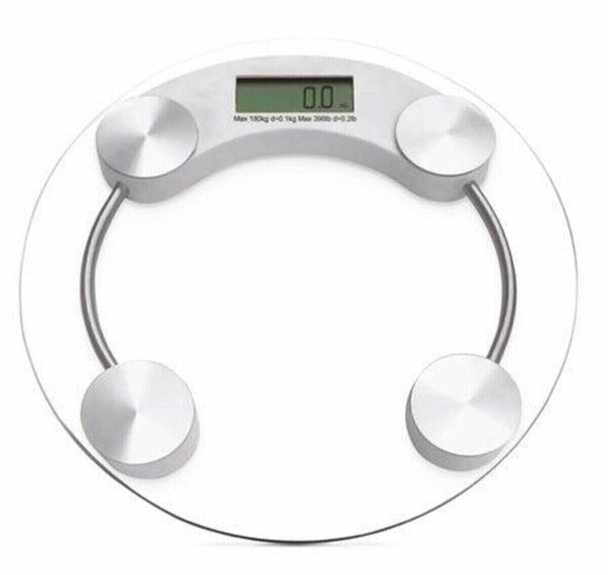 TECHFİT TF-1051 DİJİTAL YUVARLAK CAM BASKÜL TERAZİ TARTI 180KG.*10