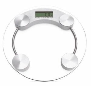 TECHFİT TF-1051 DİJİTAL YUVARLAK CAM BASKÜL TERAZİ TARTI 180KG.*10