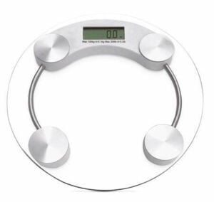 TECHFİT TF-1051 DİJİTAL YUVARLAK CAM BASKÜL TERAZİ TARTI 180KG.*10