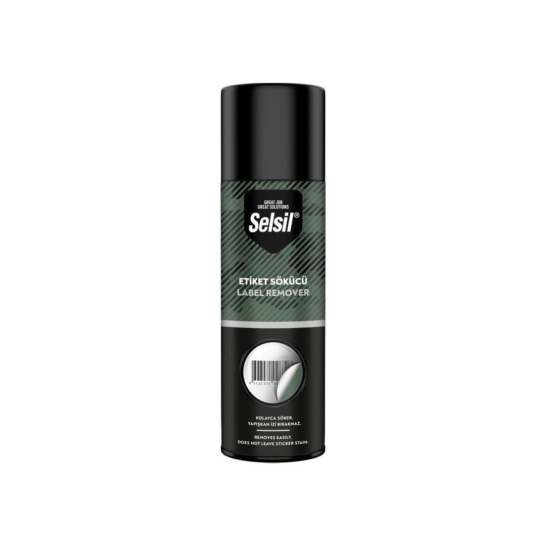 SELSİL TAS-038 ETİKET SÖKÜCÜ SPREY 200ML ( İZ BIRAKMAZ )*36