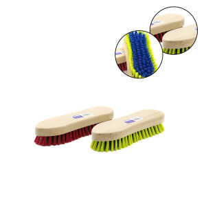 GÜNSAN ( -022 006 ) ( NALIN ) ( AHŞAP TUTAMAKLI ) ( SERT ) TEMİZLİK ( HALI ) FIRÇASI ( KIL BOYU=2.4CM & TUTAMAK=20CM )*24=K
