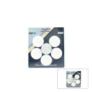 İBİCO İ22-364 ( 5PCS ) SİLİKON KAPI PENCERE STOPERİ ( YAPIŞKANLI )*10X20