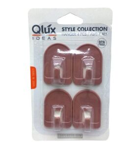 QLUX L-00136 ( 4PCS ) ( KUBBELİ ) YAPIŞKAN ASKI*80