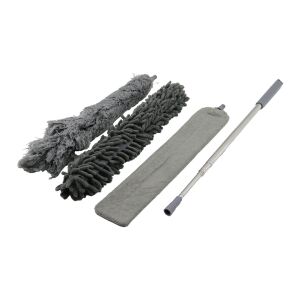 İBİCO İ21-020 (3PCS) (PÜSKÜL& MAKARNA& DÜZ) TOZ ALMA SET (ESNEK BAŞLI-43CM) ( UZAYAN SAPLI=43-205CM) (BRKT-910200)*100