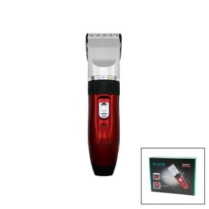 WAER WA-001 SAÇ SAKAL KESME TRAŞ MAKİNESİ (ÇİFT BATARYA) (FİŞ ŞARJLI) (KESİM AYARLI BIÇAK=0.8--2.0MM) (R.KROM KAPLI GÖVDE)*40