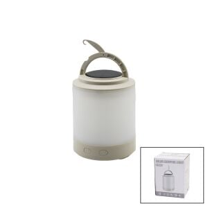 SOLAR CAMPING LIGHT CH-23061-A (FANUS) KAMP-BAHÇE FENER (SOLAR & ŞARJLI) (1+8-RENK LED) (IŞIK AYARI & ŞARJ GÖSTERGE) (POWERBANK)*48