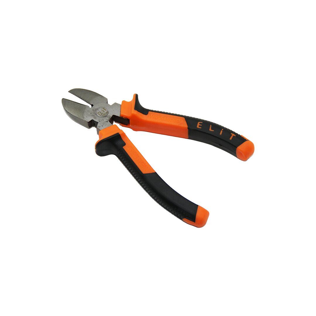 ELİT ELT-005 ( 6'' ) ( 160 MM ) ( YAN KESKİ ) ( TURUNCU SİYAH ) SAPLI*6X20