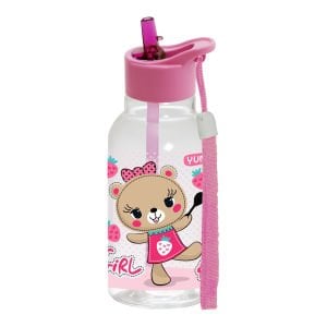 460 CC DESENLİ ASKILI PİPETLİ MATARA - YUMMY