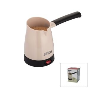 SİNBO SCM-2975 (ELEKTRİKLİ CEZVE PLS.) TÜRK KAHVE MAKİNE (ÇELİK GİZLİ REZİSTANS) 700W (4 FİNCAN & 320ML) (TAK-ÇIKAR KULP)*12