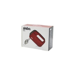 SİNBO SMX-2747 (BORDO) EL MİKSERİ (ÇELİK (ÇİFT) ÇIRPMA APARATI ) (3 KADEME HIZ) (ÇIRPICI ÇIKARTMA DÜĞMELİ & SAKLAMA BÖLMELİ)*12