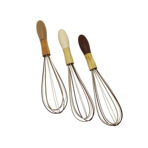 PABLITO HOME PBT-172 ( NO-10'' ) ( SİLİKON ) ÇIRPICI ( AHŞAP BAMBU & PLASTİK SAPLI )*12X24