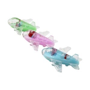 İBİCO İ12-059 (UÇAK MODEL) (MİKA KRİSTAL) (RENKLİ SU) YÜZEN BATMAYAN (HAYVAN & YILDIZLI) (DEKORATİF BİBLO AKVARYUM) (13X13.5X5.5CM)*72