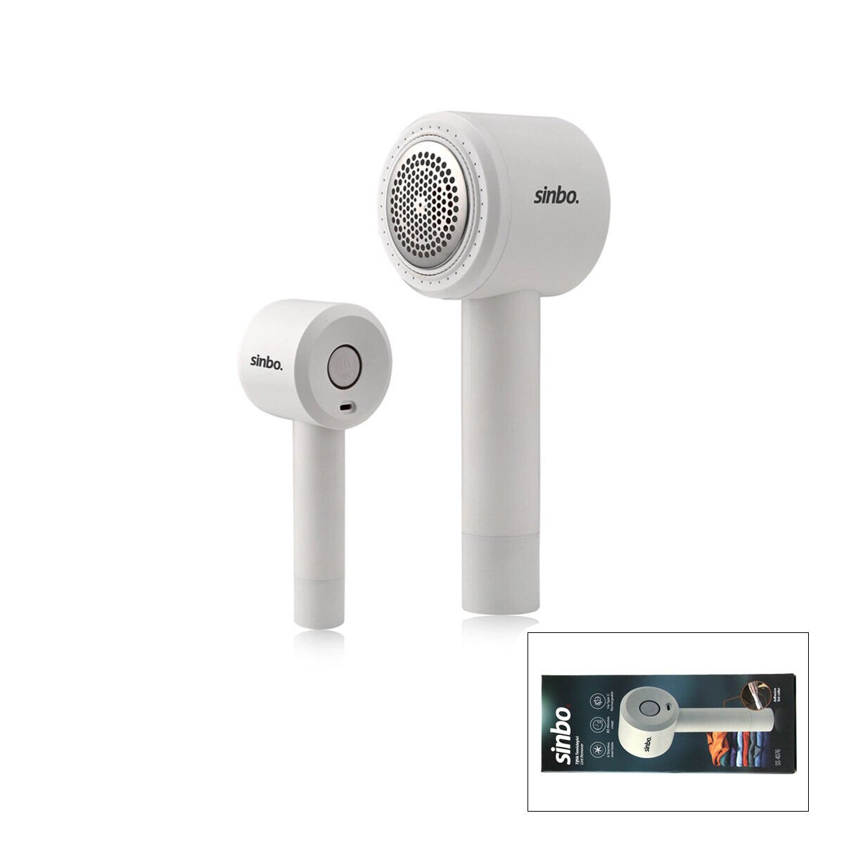 SİNBO SS-4076 ( ŞARJLI ) ( 2İN1 = GİYSİ TİFTİK & TÜY TOPLAMA RULO BANT ) TEMİZLEME MAKİNESİ ( 6PASLANMAZ BIÇAK )*50