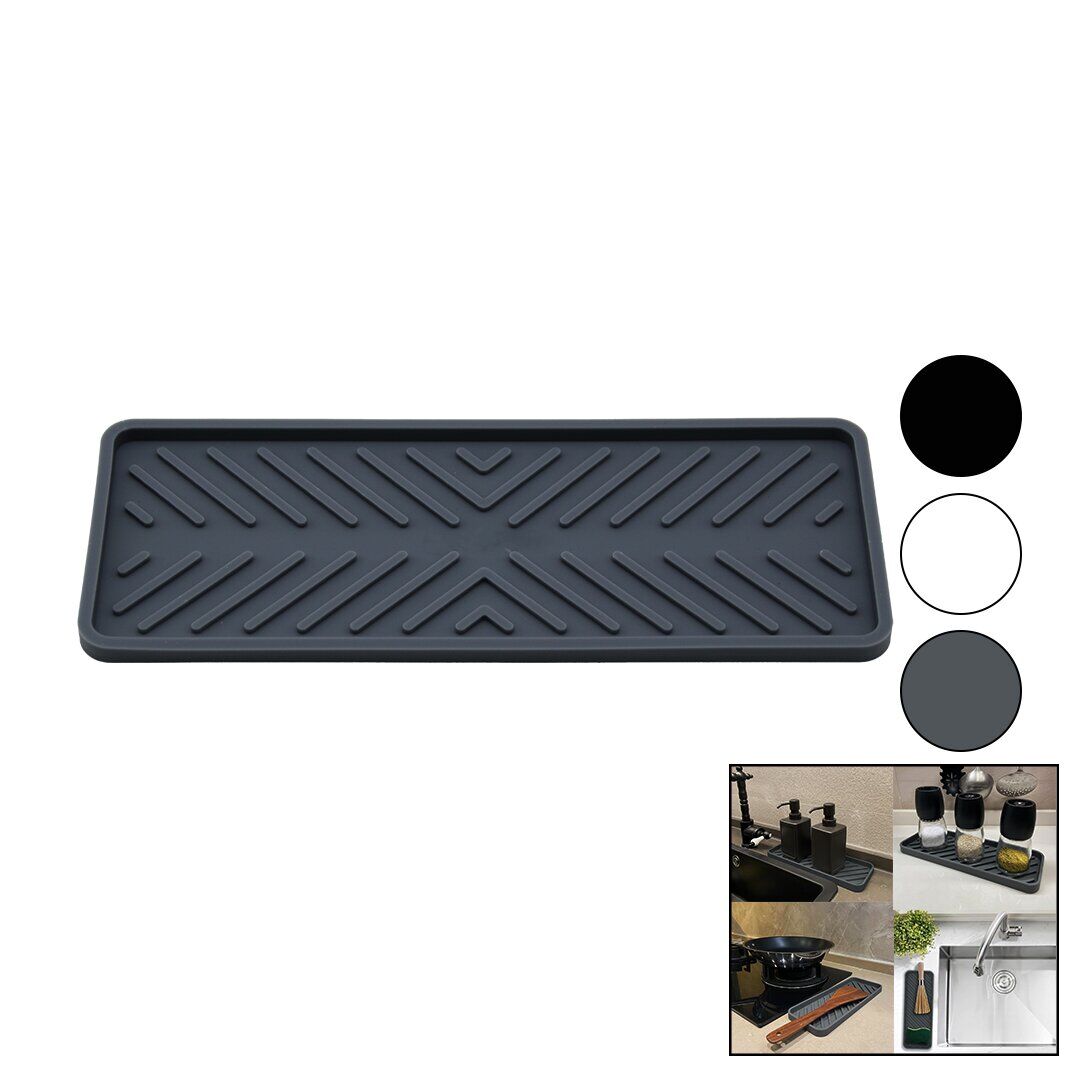 OMLİFE ( ORGANİZER & SİLİKON ) MUTFAK LAVABO DÜZENLEYİCİ ( RENKLİ MAT ) ( 22.5 X 9CM ) ( BRKT-178617 )*25X1