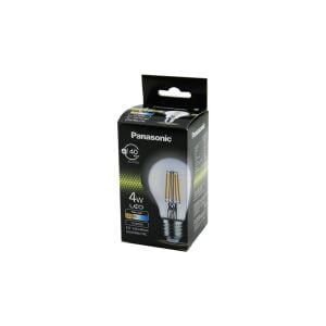 PANASONİC ( SARI ) ( E27 ) ( 4W=40W ) LED AMPUL ( FLAMENT & RUSTİK ) ( WARM WHİTE ) ( 2700K ) ( 470LM ) ( 15.000 SAAT ÖMÜR )*10X8