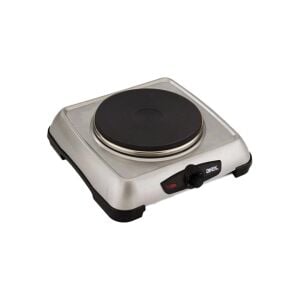 AKEL AP-516 ( GÜMÜŞ ) ( TEK GÖZLÜ ) MİNİ ELEKTRİKLİ OCAK ( 1500W ) ( AYARLANABİLİR TERMOSTAT ) ( ISITICI YÜZEY = 18CM )*5